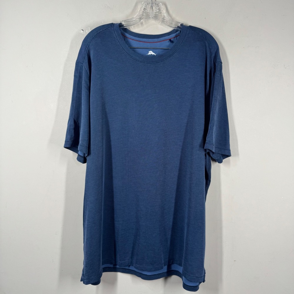 Tommy Bahama Mens Sz XXL Blue Bali Skyline T-Shirt Modal Blend ST225912RA